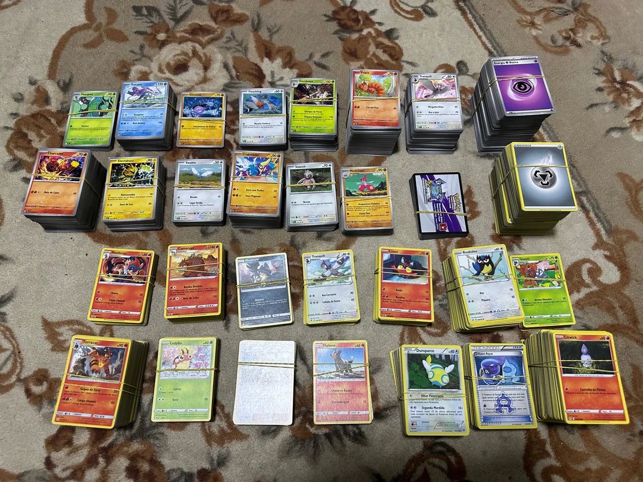 Cartas Pokémon - 3328 cartas