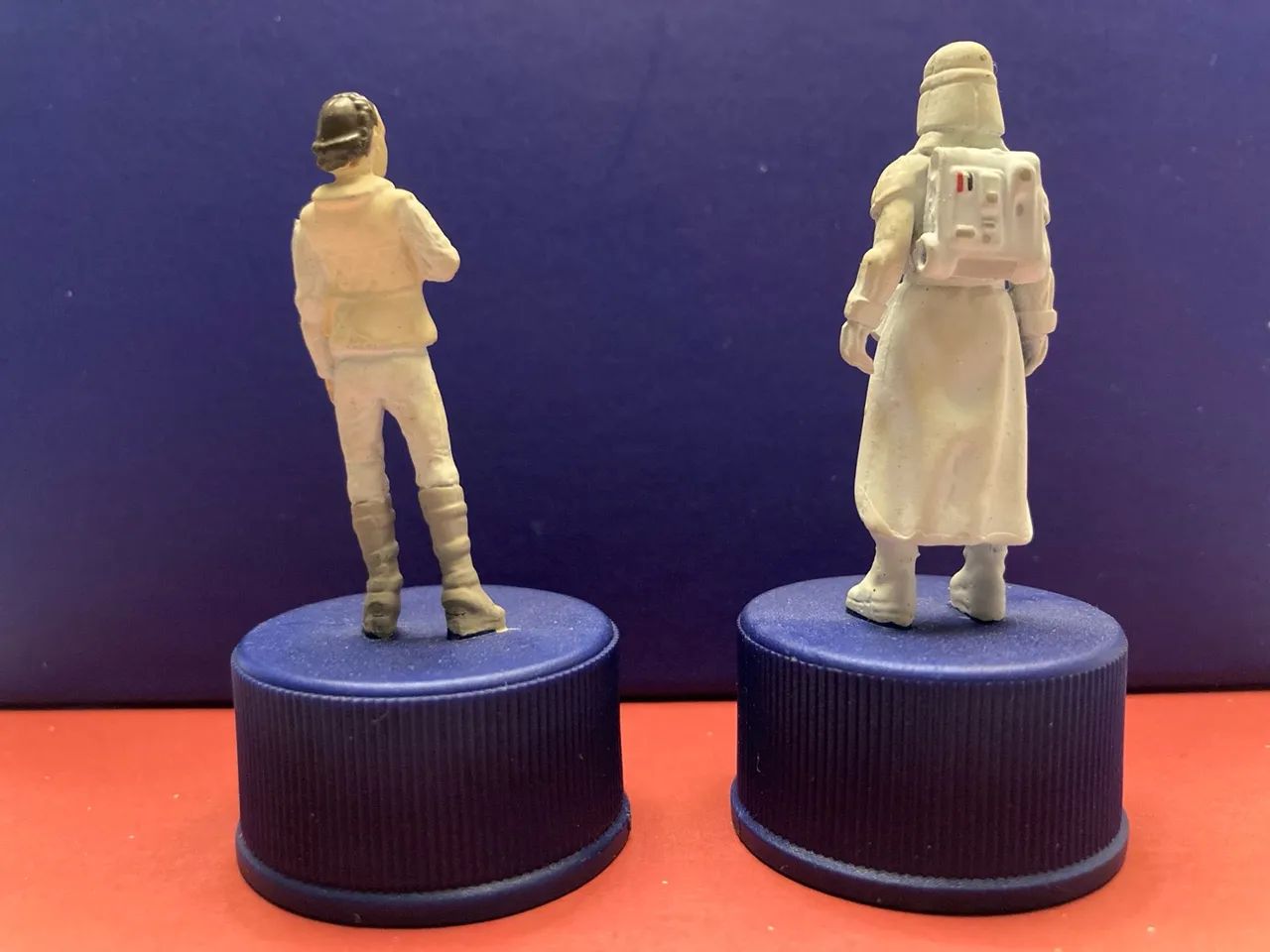 Miniaturas Star Wars - Princesa Leia ( hoth ) e Snowtrooper Pepsi Japão 2002 - Foto 3