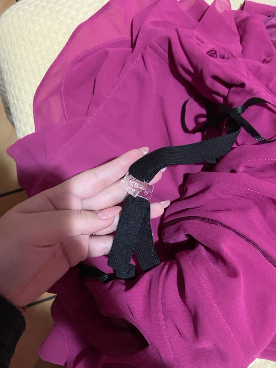 Vestido de festa longo rosa - Foto 3