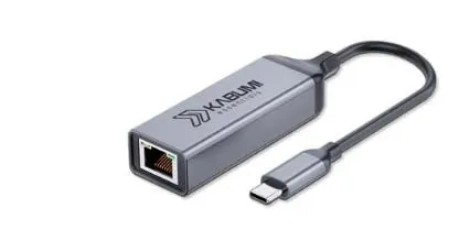 Adaptador de Rede RJ45 KABUM! essentials AS100 USB-C