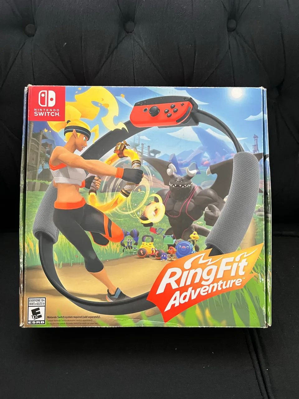 Jogo Ring Fit Adventure Nintendo Switch + Acessórios - Jogos de