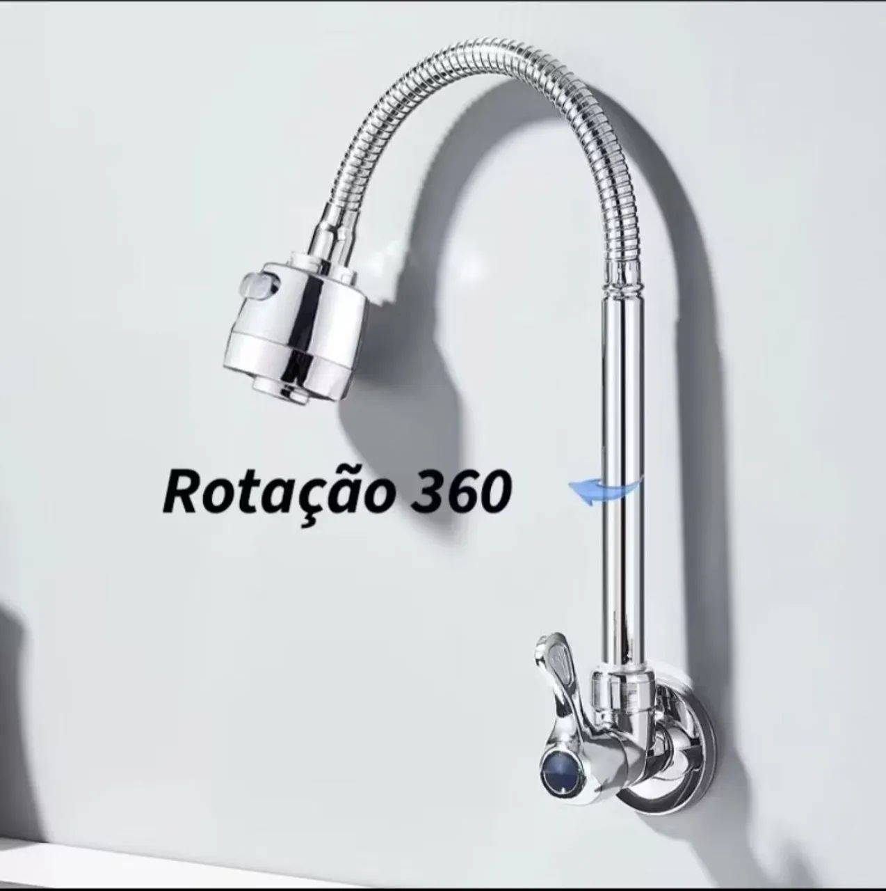 Torneira flexível de parede  - Foto 4