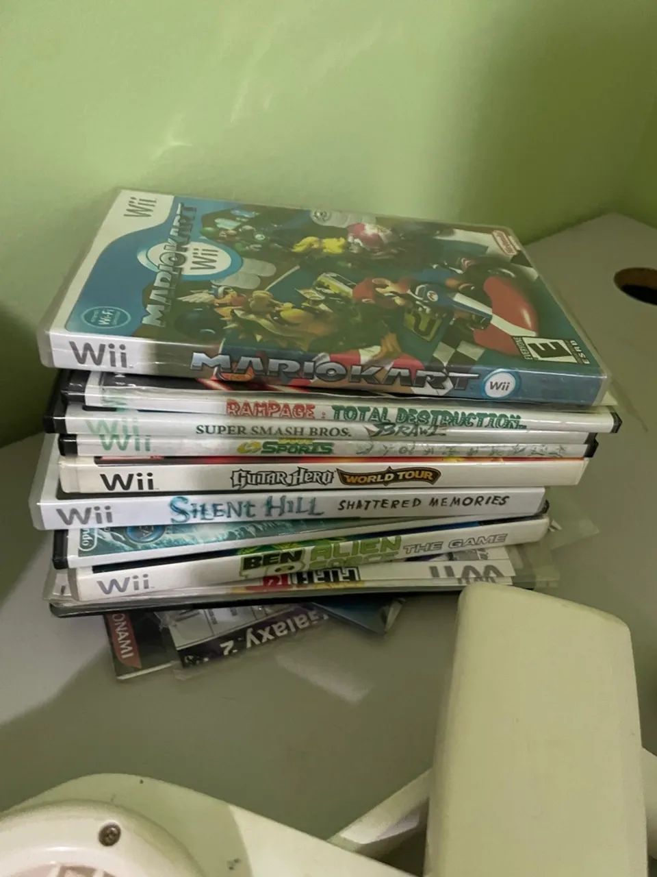 Wii com diversos acessórios e jogos - Foto 3