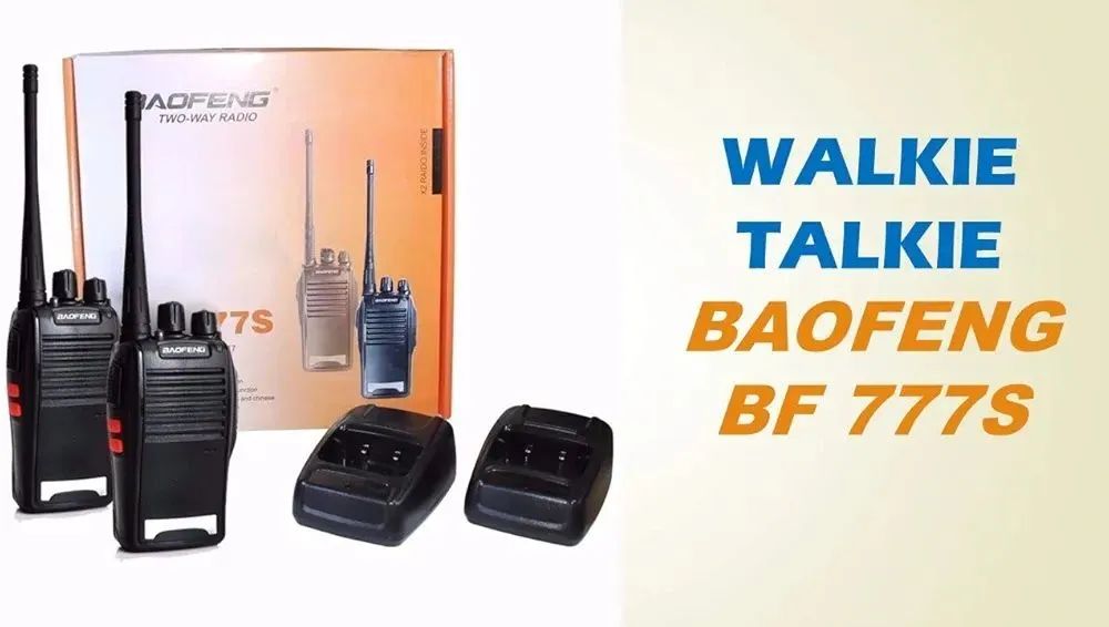 2 Walkie Talkies Baofeng - Segurança para sua casa - Foto 2