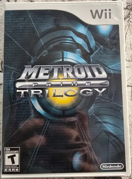Metroid Prime Trilogy - Nintendo Wii - Capa Comum