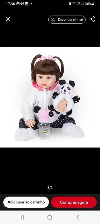 Bebe reborn toda de Silicone pode dar banho!!! - Foto 3