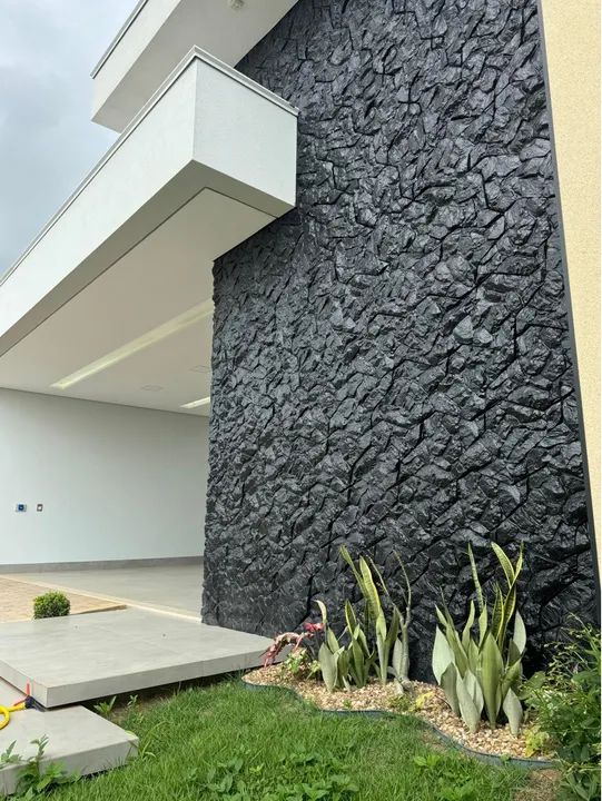 Revestimento de Parede Pedra 3D - Revestimento cimenticio