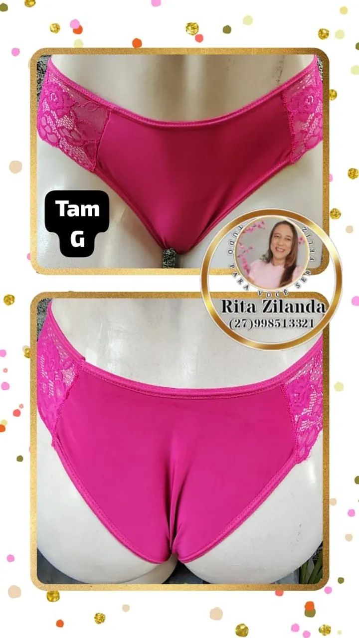Calcinha G R$ 40,00 cada  - Foto 4