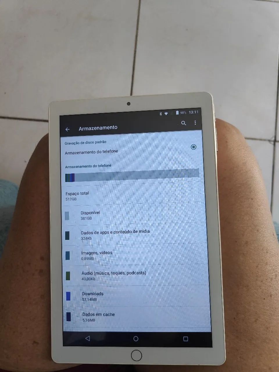 VENDO TABLET DE 512 DE ARMAZENAMENTO 
