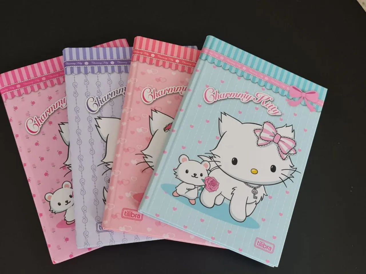 Caderno Charmy Kitty 96 folhas