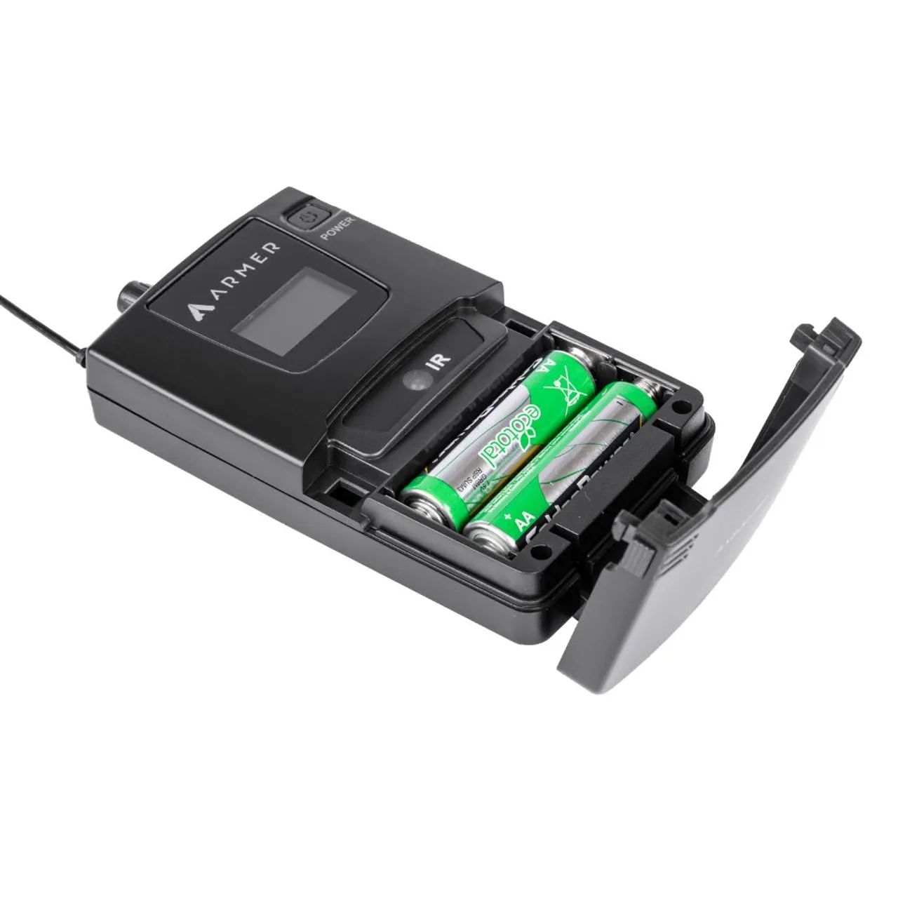 Microfone de Lapela Sem Fio Profissional N2 + Bodypack Armer AX800BP - Foto 5