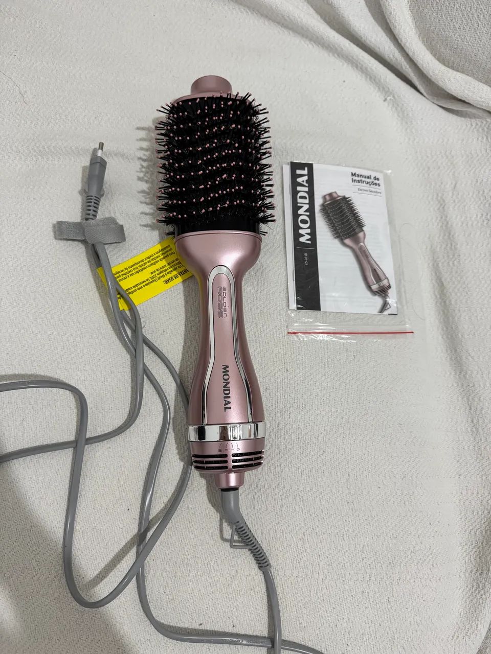Escova Secadora Mondial Golden Rose Turmalina