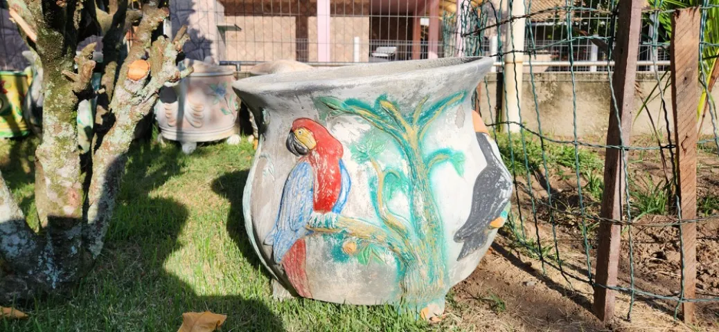 Vasos de jardim - decoração