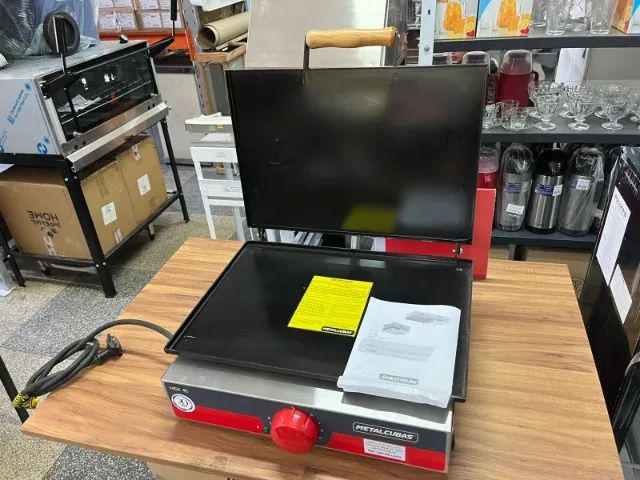 Chapa Gril elétrica Metalcubas