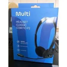 Headset Classic P2 CABO 1,8m PTO PH002