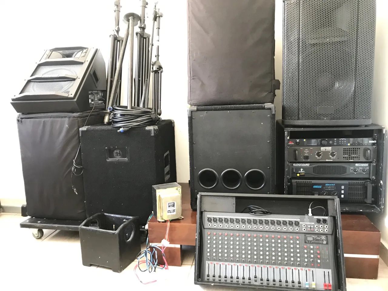 Equipamento de Som Profissional - Eventos, Igrejas e Apresentações