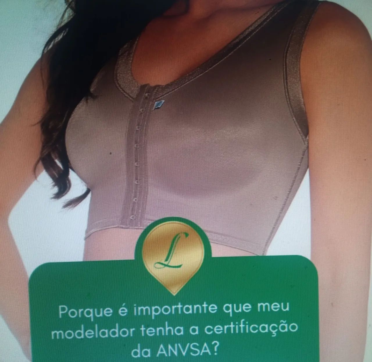 Top Pós Cirúrgico Alta Compressão - DILOURDESS - Foto 2