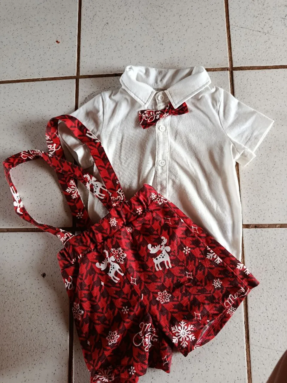Conjunto de Roupa para Bebê - Natal
