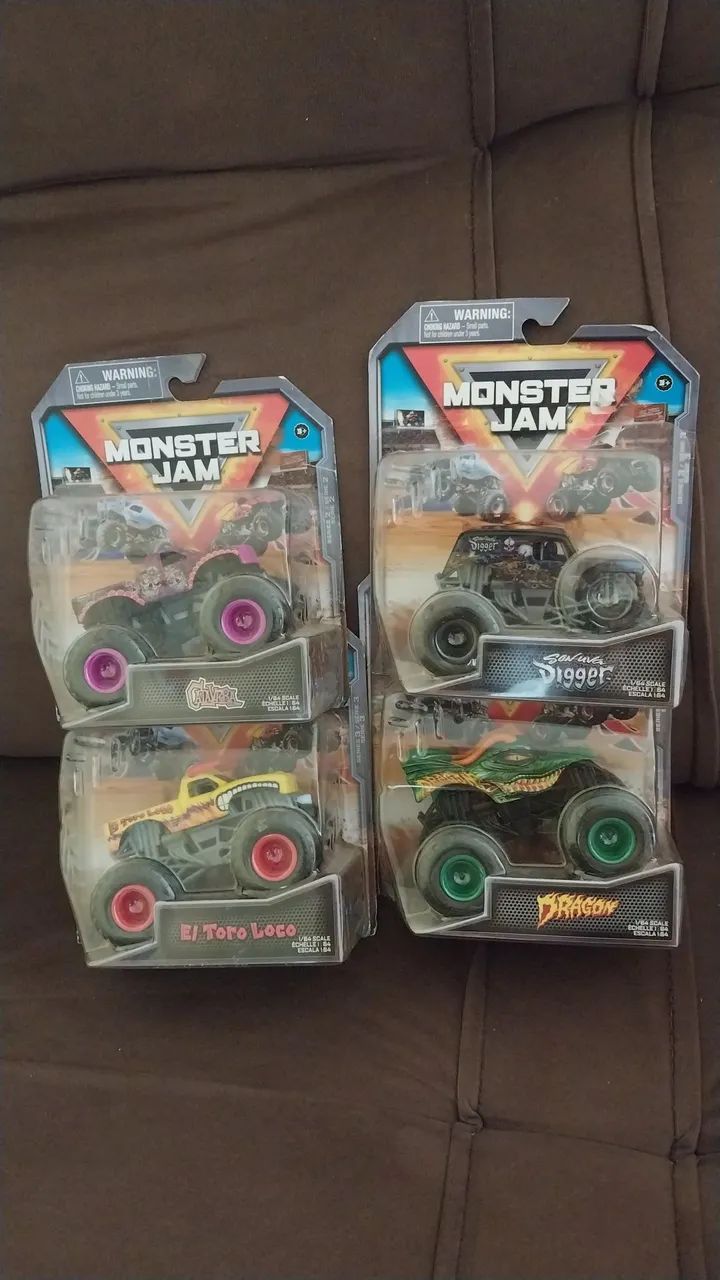 Carrinhos Monster Jam - Diversos Modelos