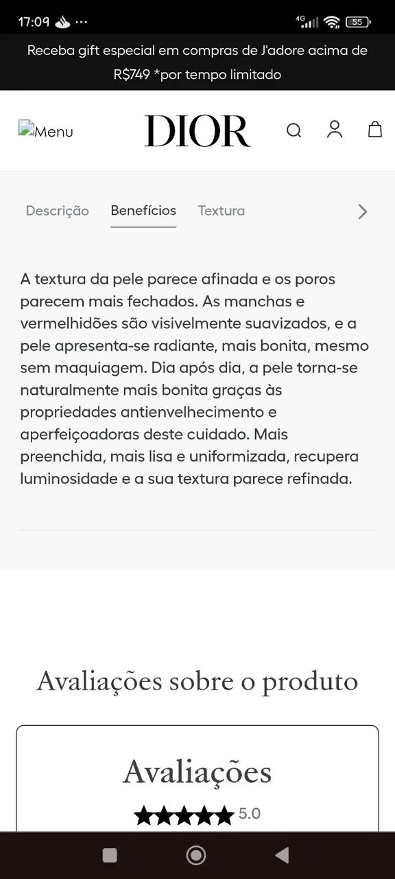 Creme da Dior  - Foto 2