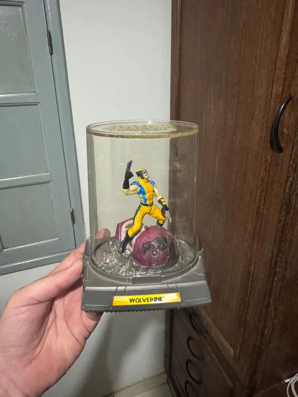 Boneco De Ação Marvel Heroes Wolverine Die Cast 2006 Titanium - Foto 2
