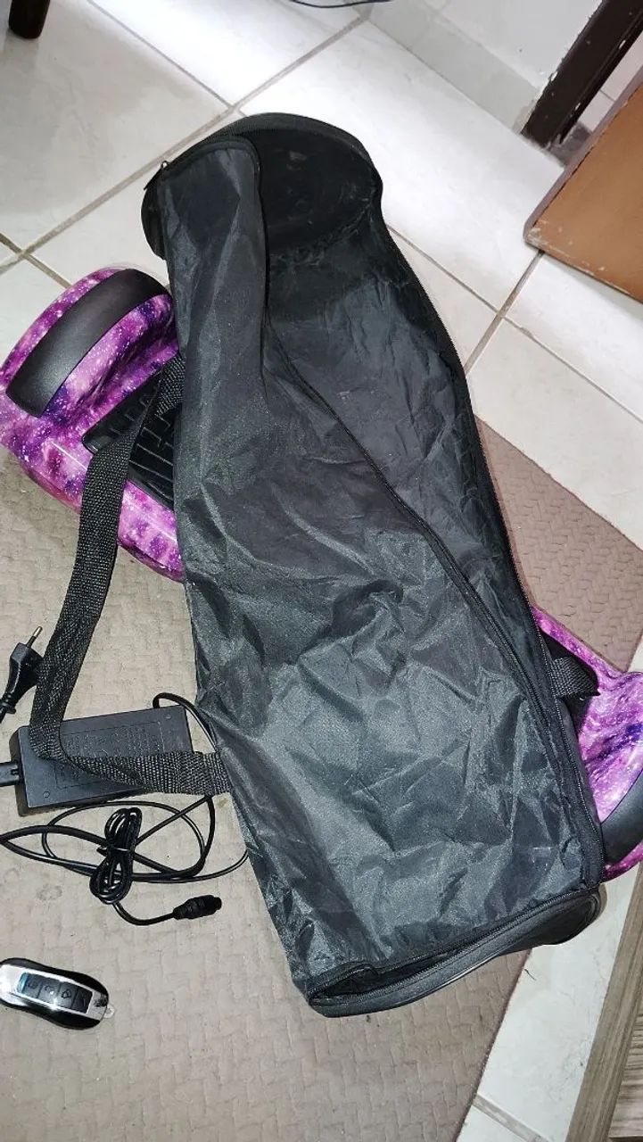 Hoverboard Galaxy com carregador, controle e bolsa - Foto 5