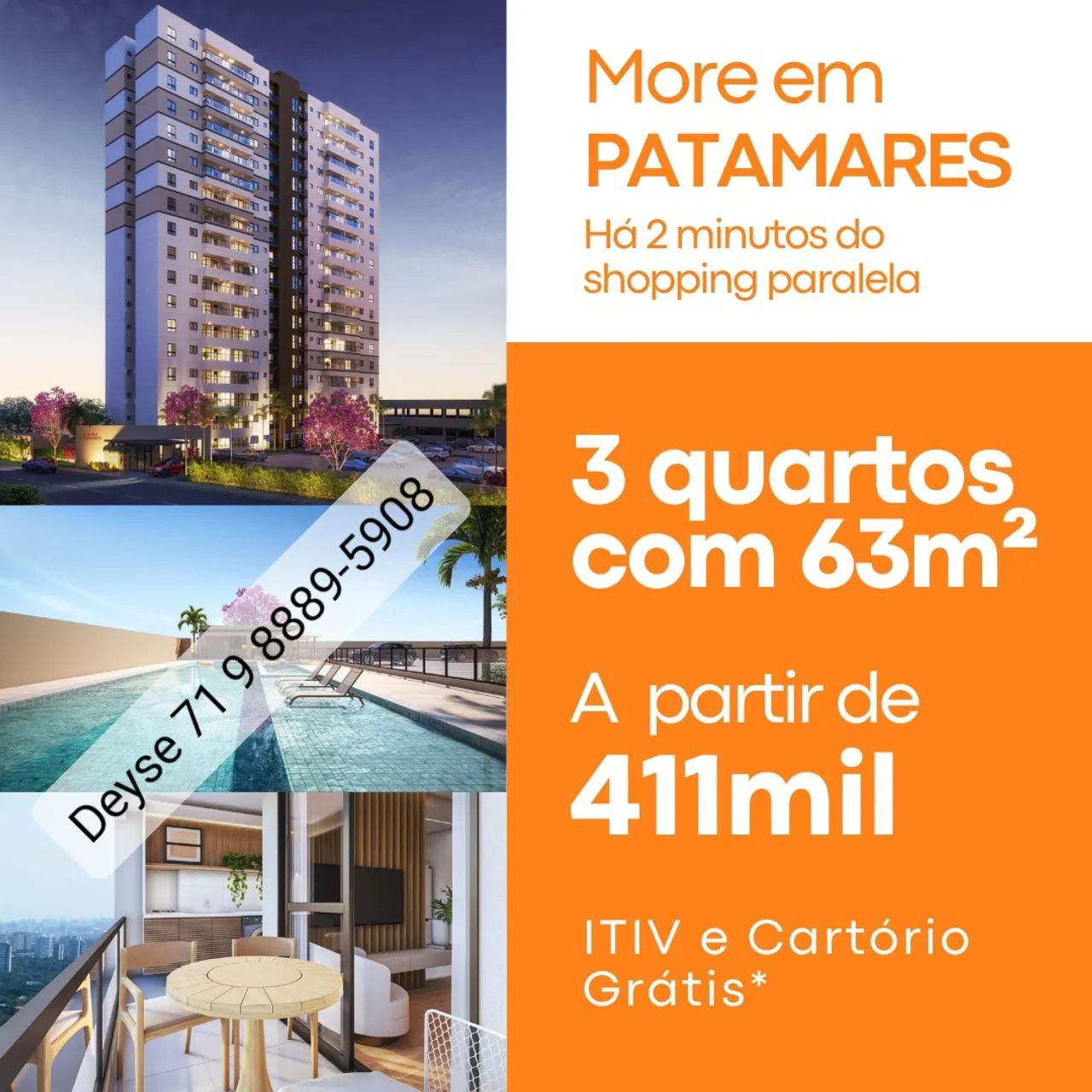 LANÇAMENTO de 2 e 3 quartos  (OPORTUNIDADE)
