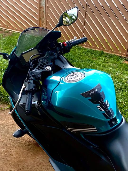 Yamaha R3 - Única roda preta em Brasilia - Foto 4