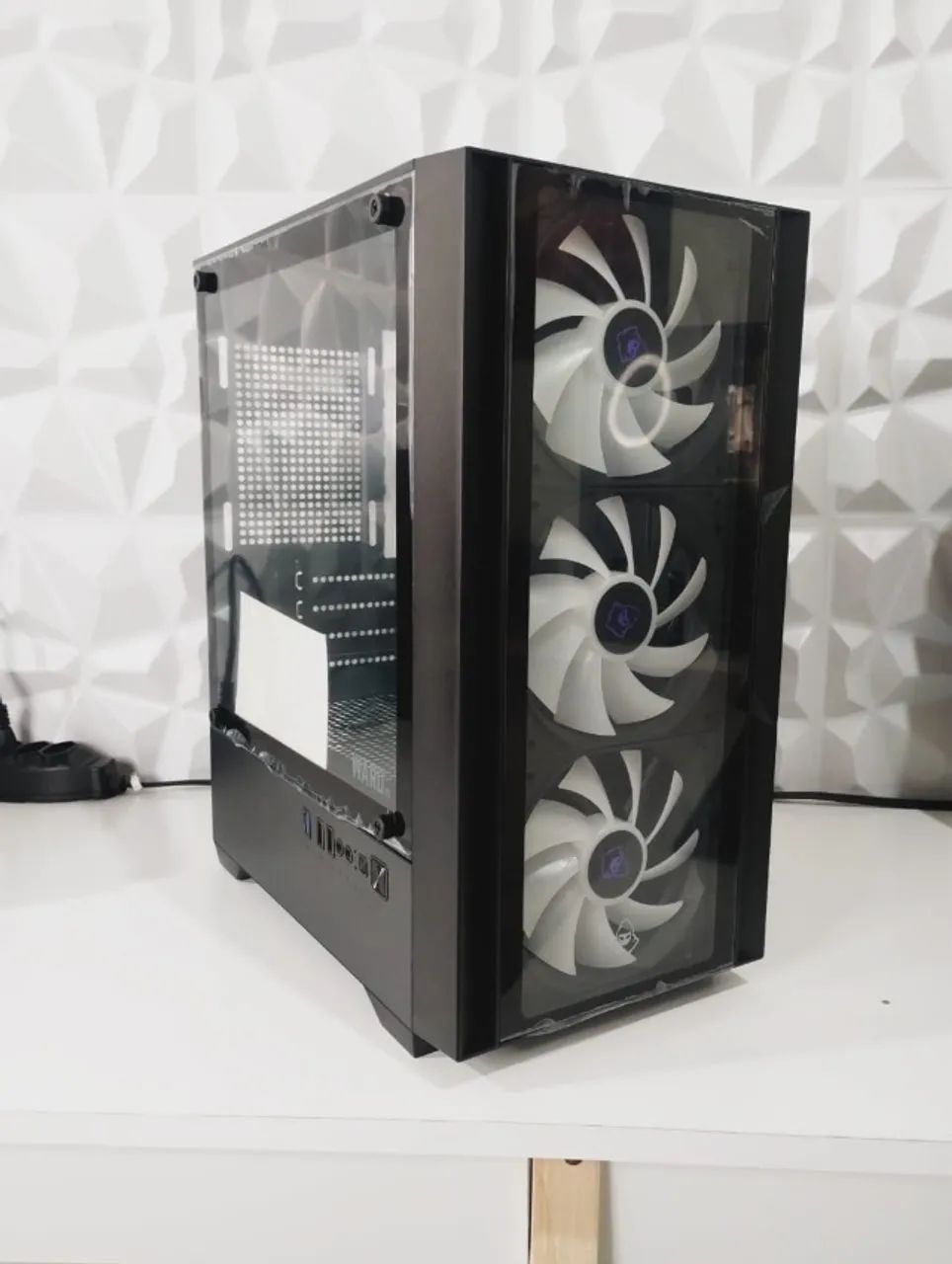 (new) New Gaming Case with 3 RGB Fans, OLX Pay shipping, glass side panel, top64317902517761120