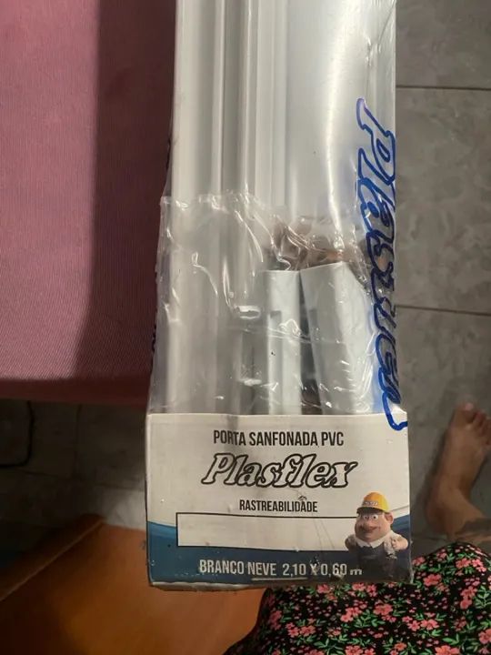 Porta sanfonada de PVC - Foto 3