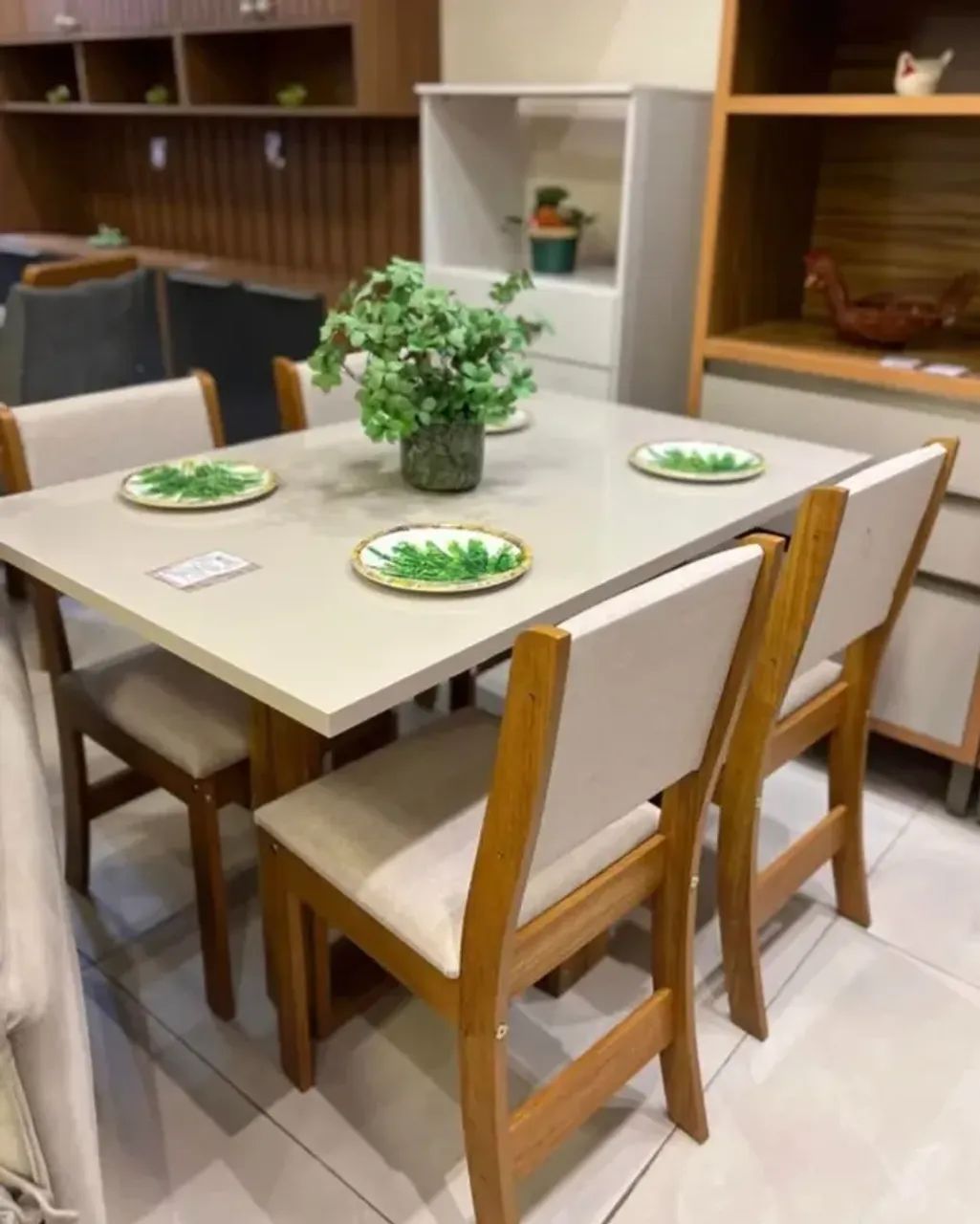 Mesa Jantar Magic com 4 Cadeiras   Produto Novo!  Pronta Entrega! - Foto 2