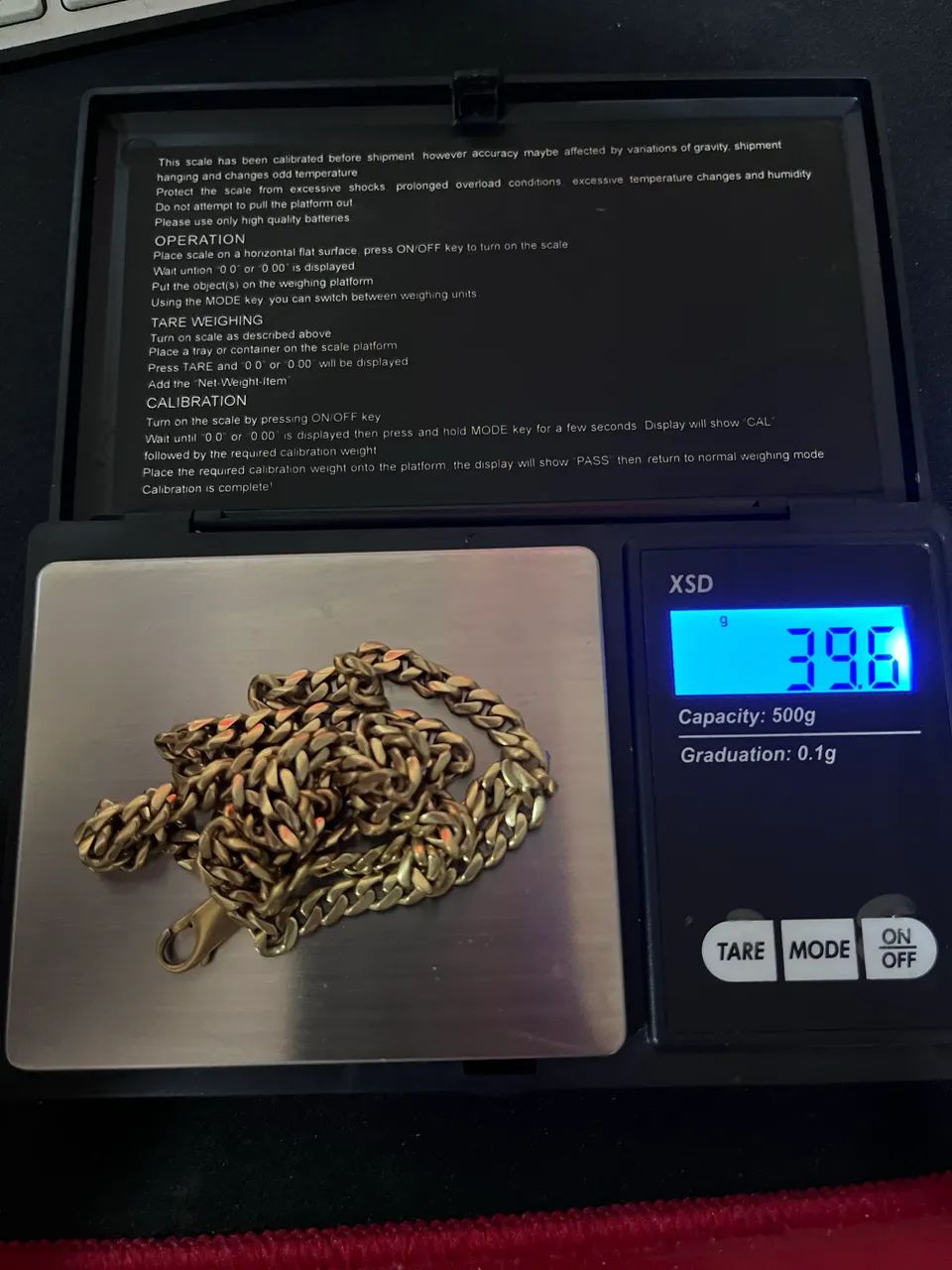 Cordao e pulseira em ouro 18k (comprado na Italia) - Foto 5