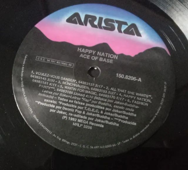 LP Ace Of Base - Happy Nation  - Foto 5