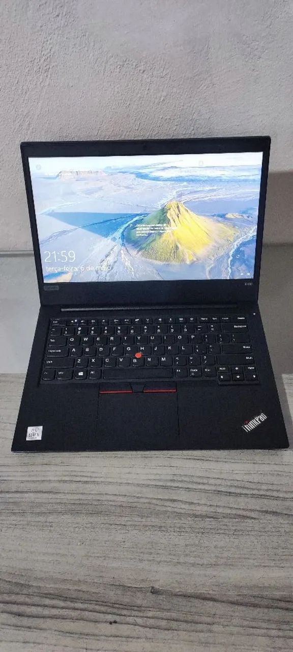 Notebook Lenovo core i5 8 geração 8gb SSD 240gb mnve com garantia 