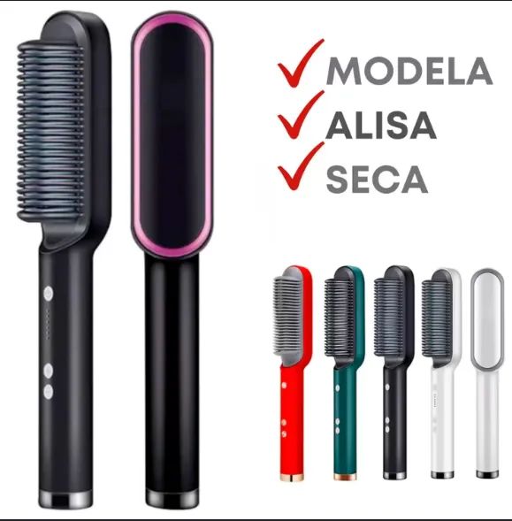 ESCOVA ALISADORA 3 EM 1 - PAGUE NA ENTREGA - Foto 3