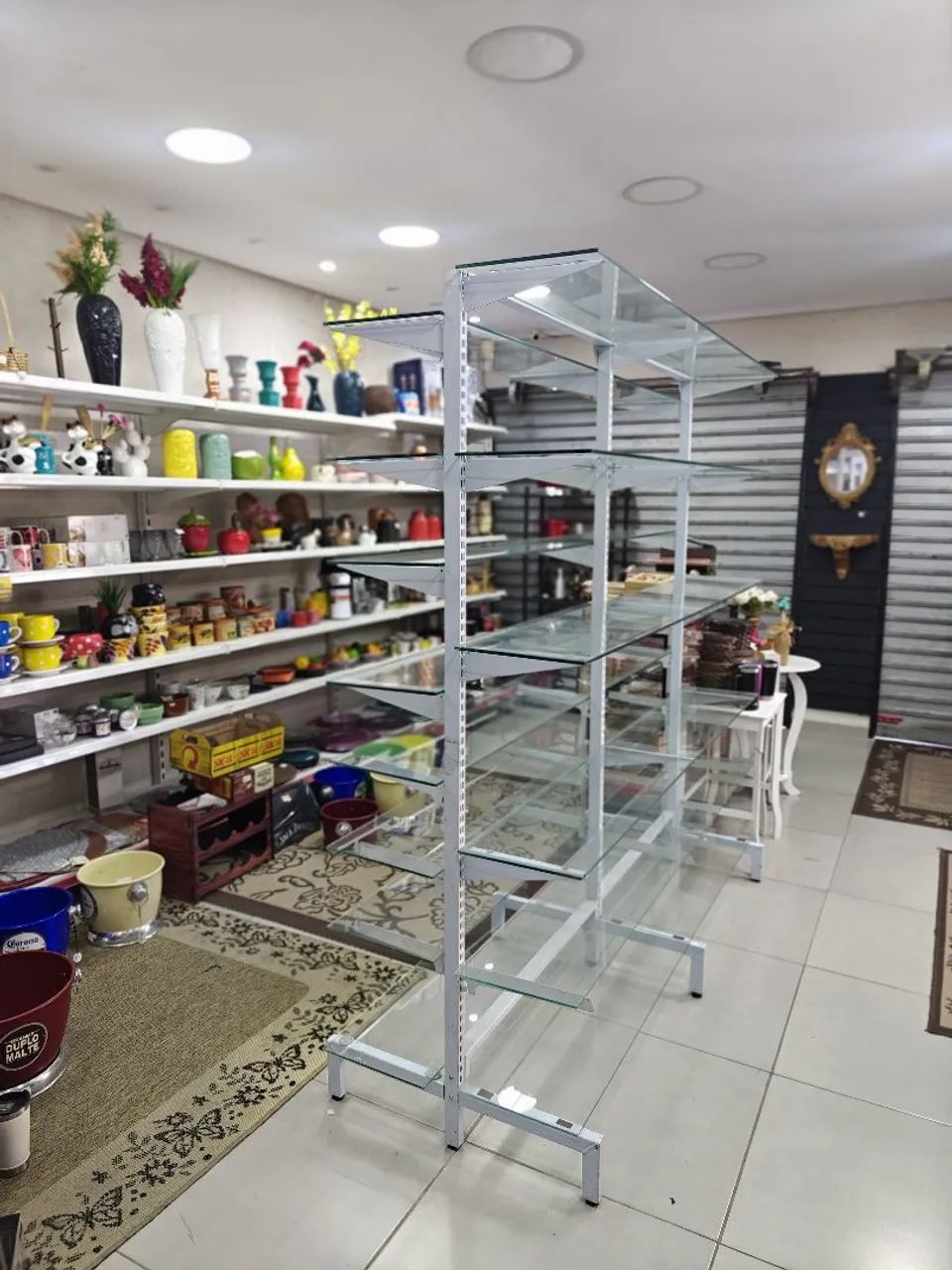 Expositor/Prateleira de Vidro para Comércio - Foto 3