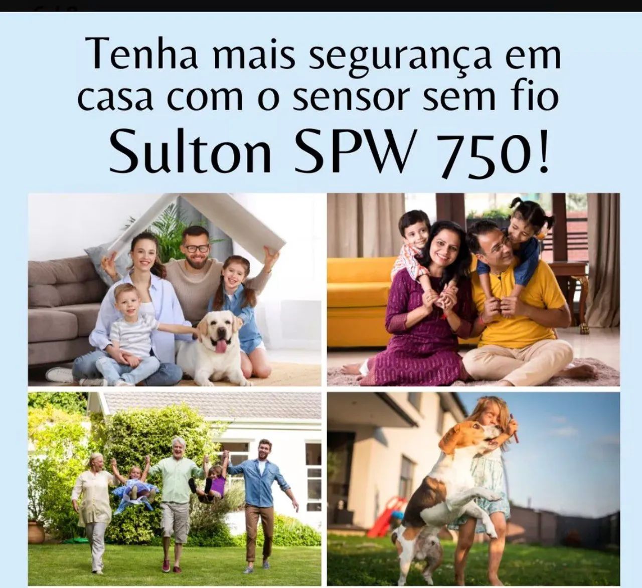 Sensor Externo Dupla Tecnologia Sem Fio SPW 750 - Foto 4