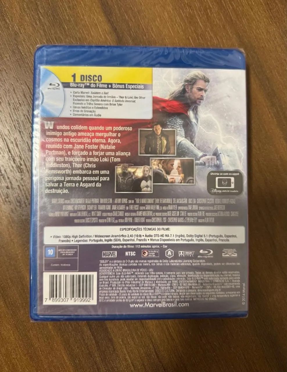 Blu-ray Thor Mundo Sombrio - Foto 2