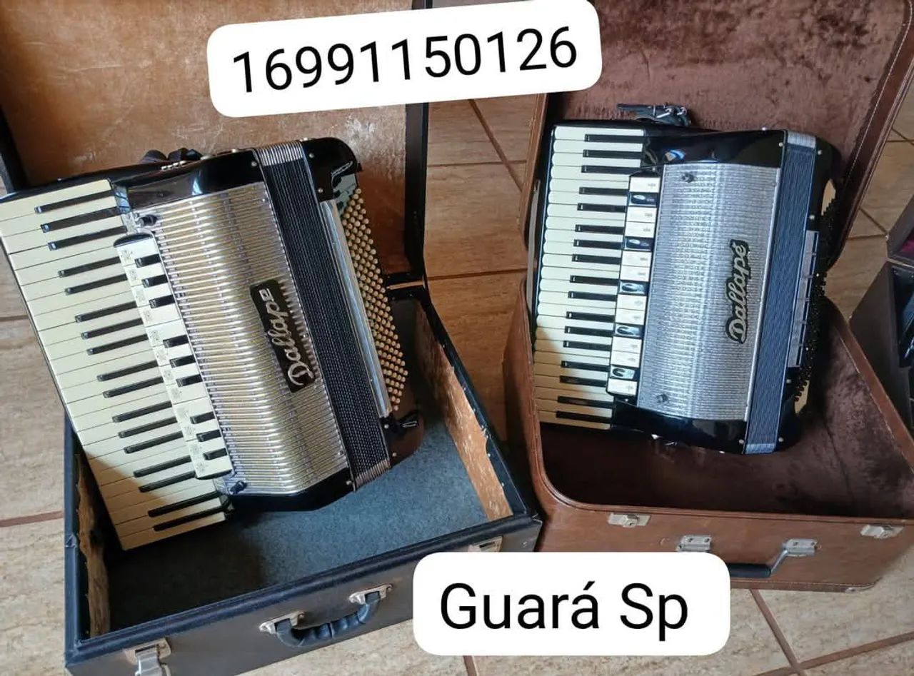 Acordeon Sanfona de várias marcas e modelos  - Foto 3