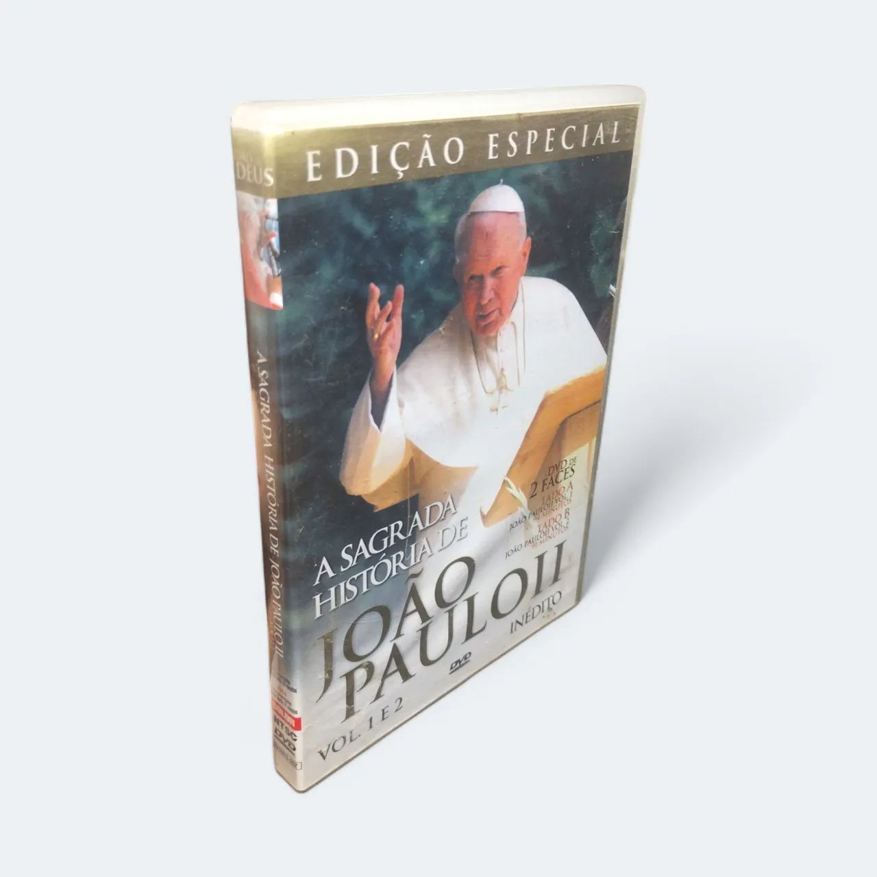 Dvd A sagrada história de João Paulo II - Vol. 1 e 2