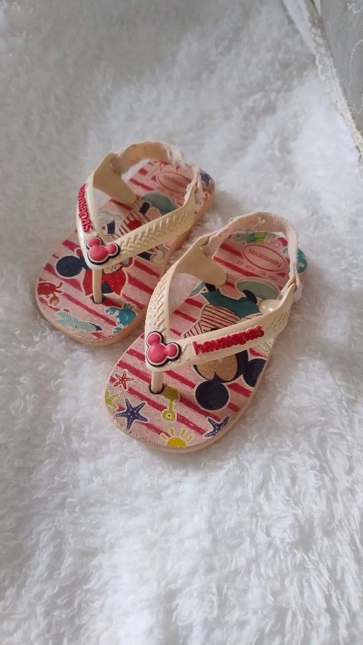 Sandálias Havaianas Mickey Baby