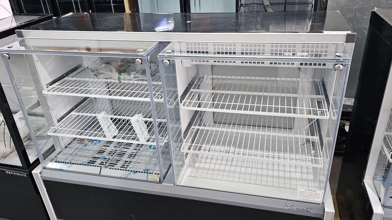 Vitrine quente e fria  para Alimentos - Aurora 1.40m GELOPAR Gelopar - Foto 2