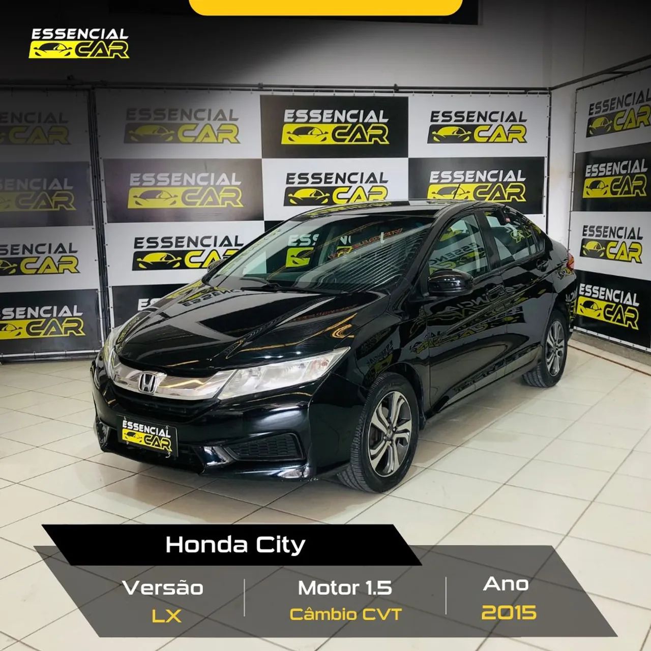 Honda City CITY Sedan LX 1.5 Flex 16V 4p Aut. 2015