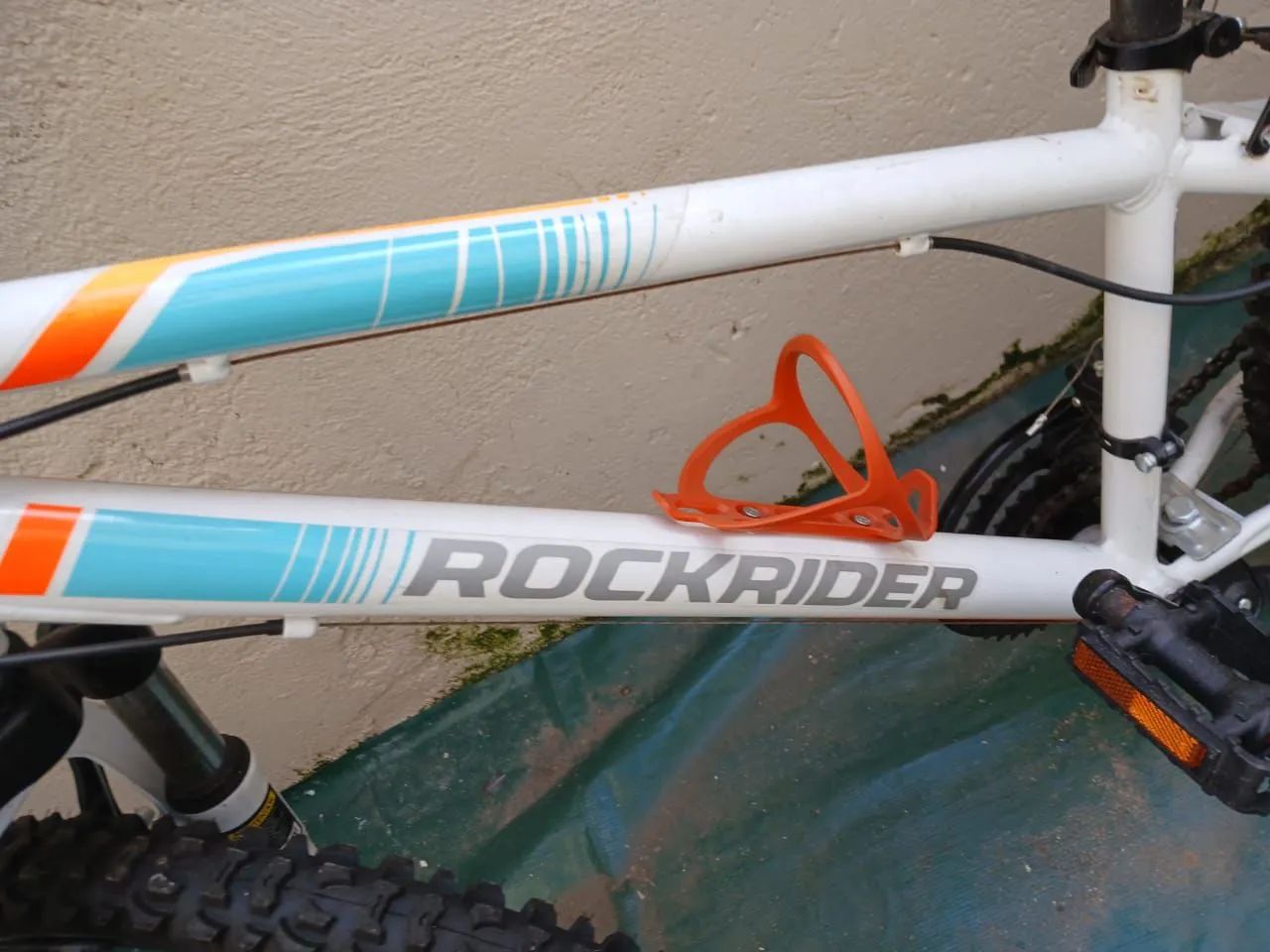 Bicicleta Rockrider Branca - Foto 4