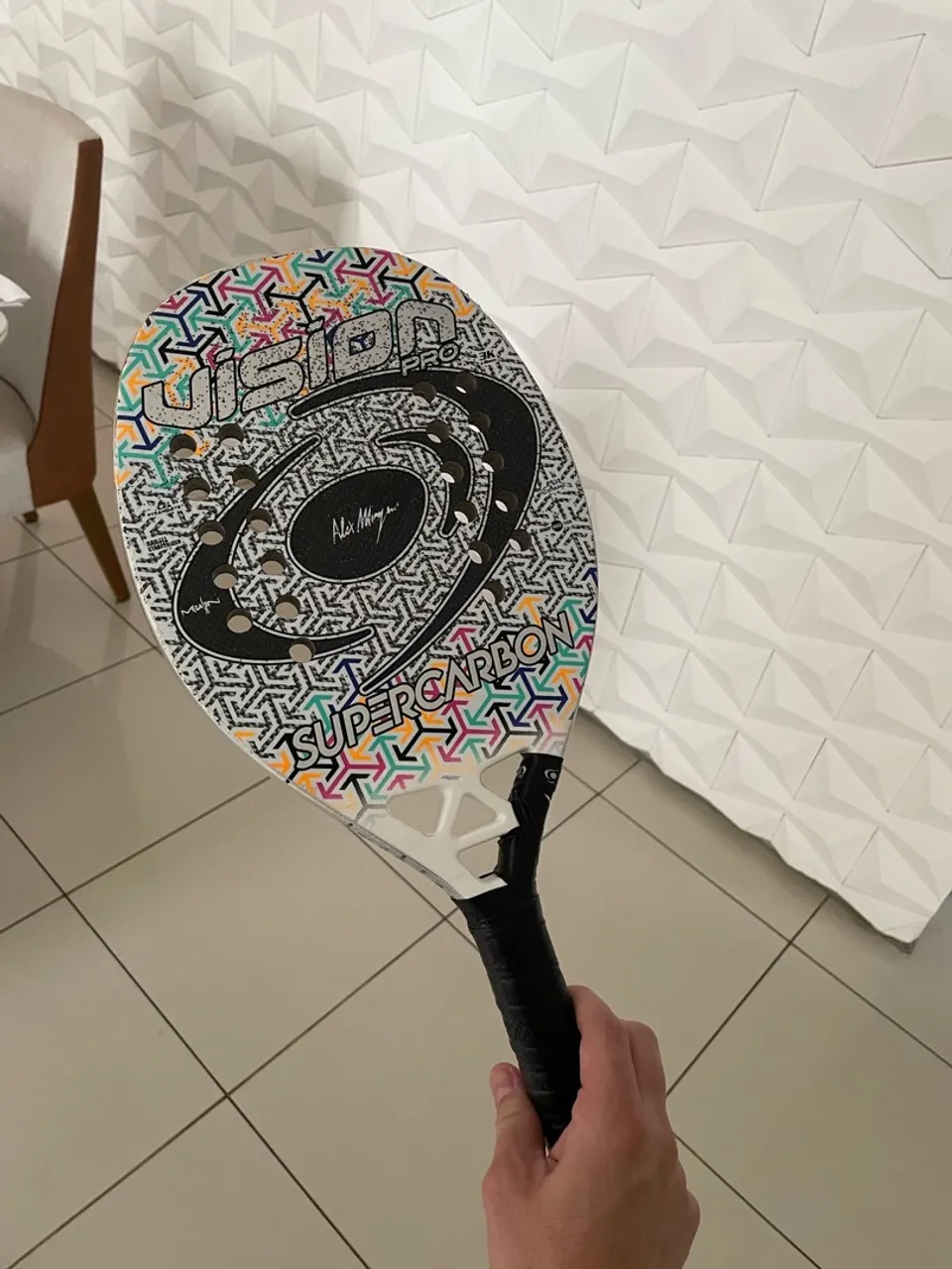 Raquete de Beach Tennis Vision Pro SuperCarbon