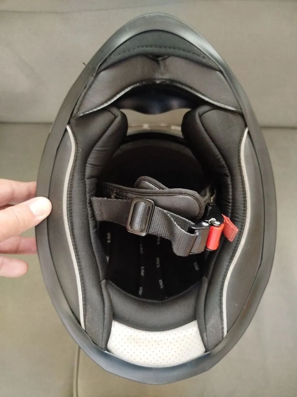 Capacete LS2 FF 320 Stream Shadow - Troco e Parcelo - Foto 3