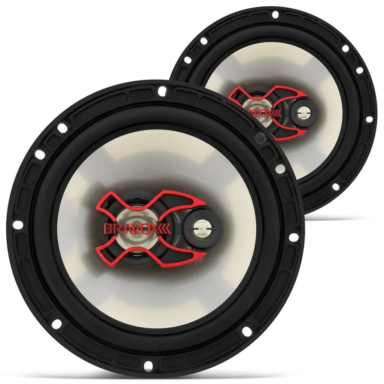 Alto-falantes Bravox B3X60 X Triaxial 6 Pol - Novo - Foto 2