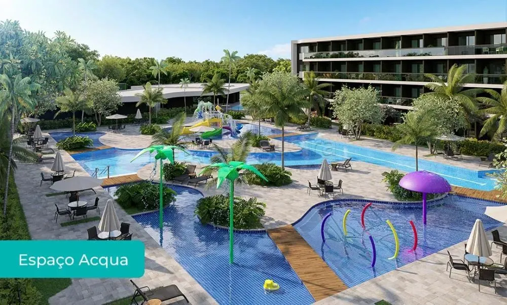 Makai Acqua Resort - Oportunidade Pernambuco Construtora - Muro Alto
