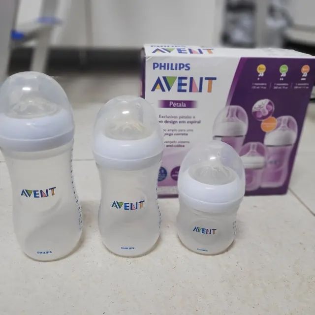 Kit mamadeiras Philips Avent Pétala - Foto 2