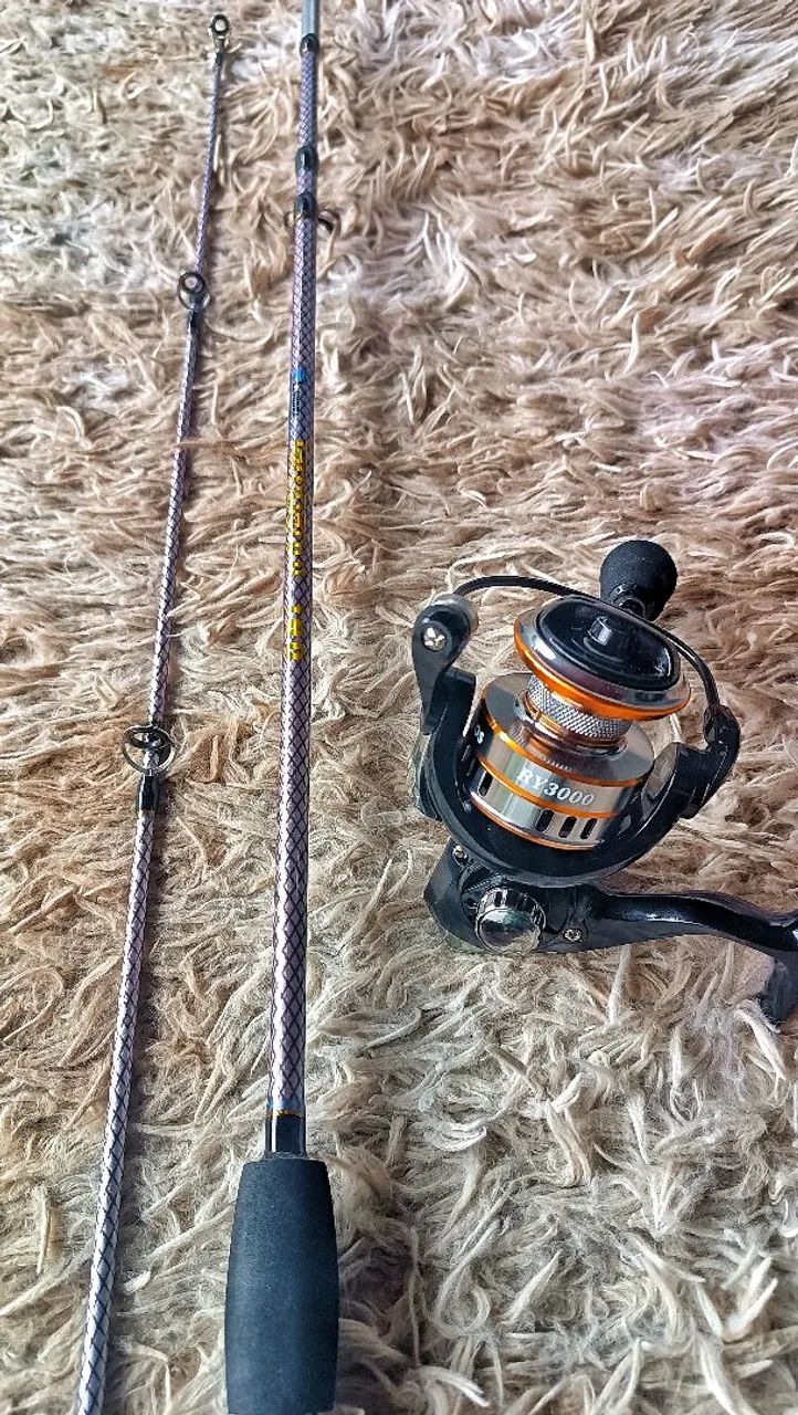 Kit de Pesca: Vara e Molinete - Foto 2